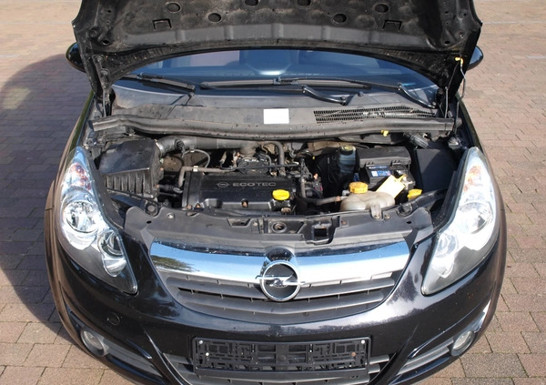 Opel Corsa cena 12500 przebieg: 166000, rok produkcji 2008 z Góra małe 277